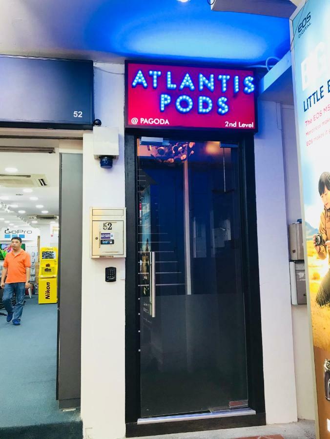 Готель Atlantis Pods @ Chinatown Сінгапур Екстер'єр фото